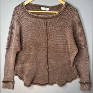 Zenana Outfitters 100% Cotton Waffle Knit